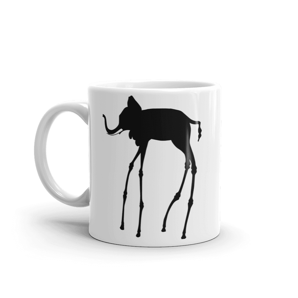 Salvador Dali The Elephants 1948 Artwork Mug