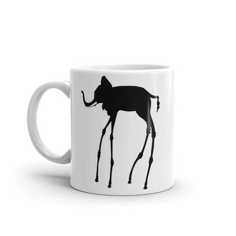 Salvador Dali The Elephants 1948 Artwork Mug