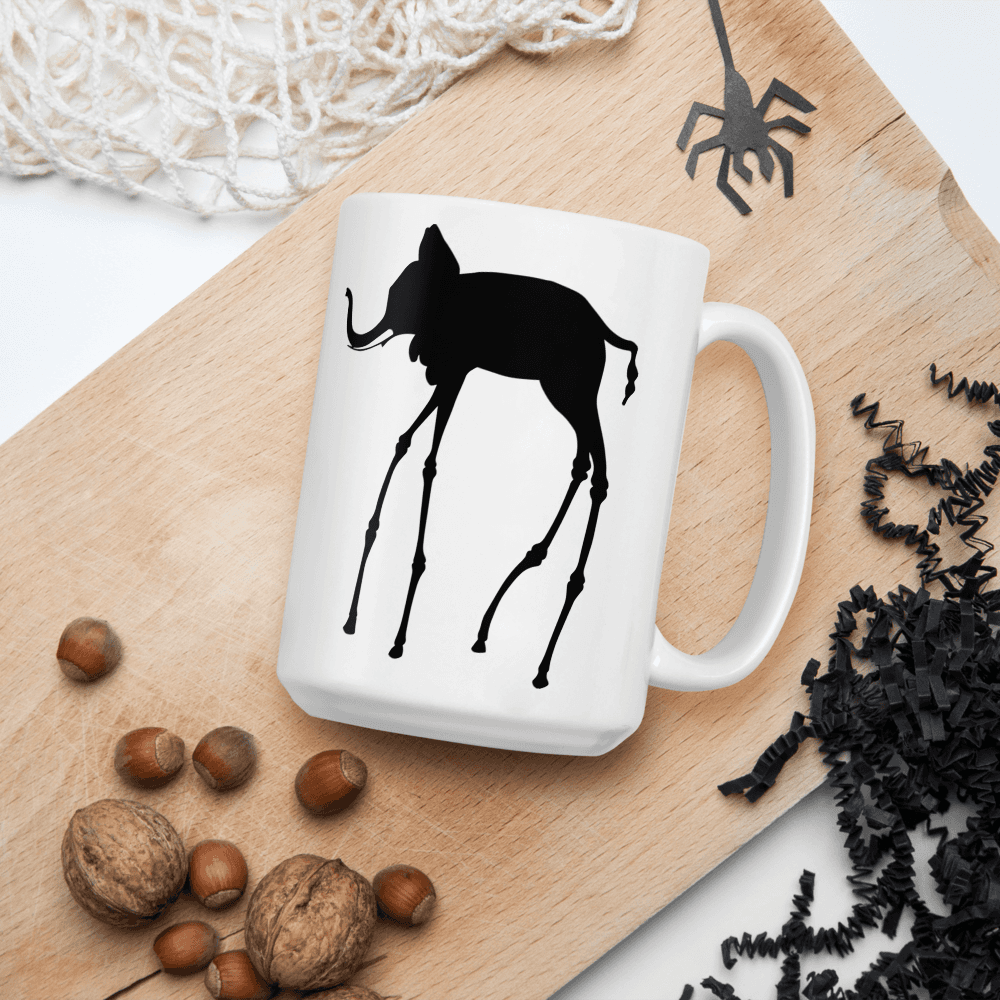 Salvador Dali The Elephants 1948 Artwork Mug