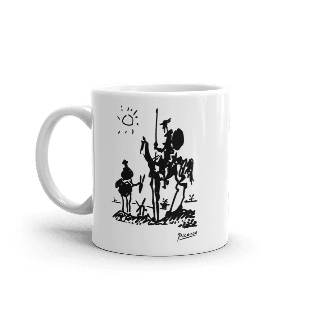 Pablo Picasso Don Quixote of La Mancha 1955 Artwork Mug