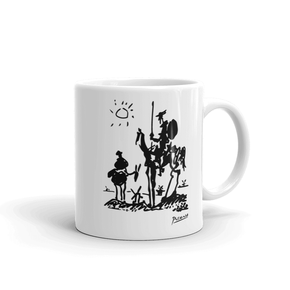 Pablo Picasso Don Quixote of La Mancha 1955 Artwork Mug