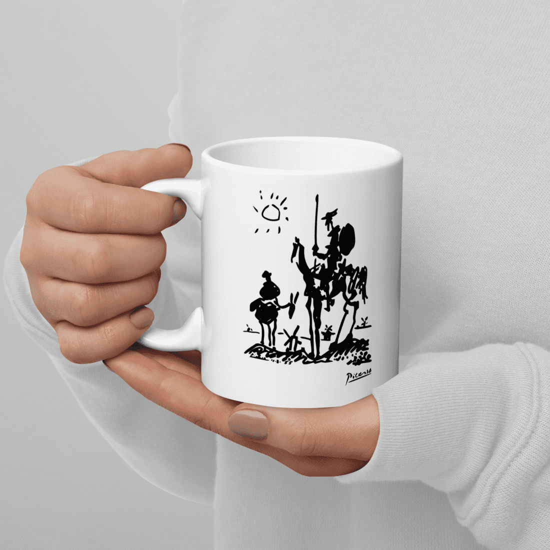 Pablo Picasso Don Quixote of La Mancha 1955 Artwork Mug