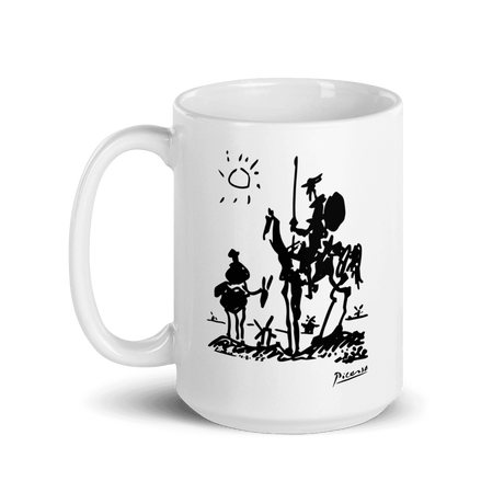 Pablo Picasso Don Quixote of La Mancha 1955 Artwork Mug