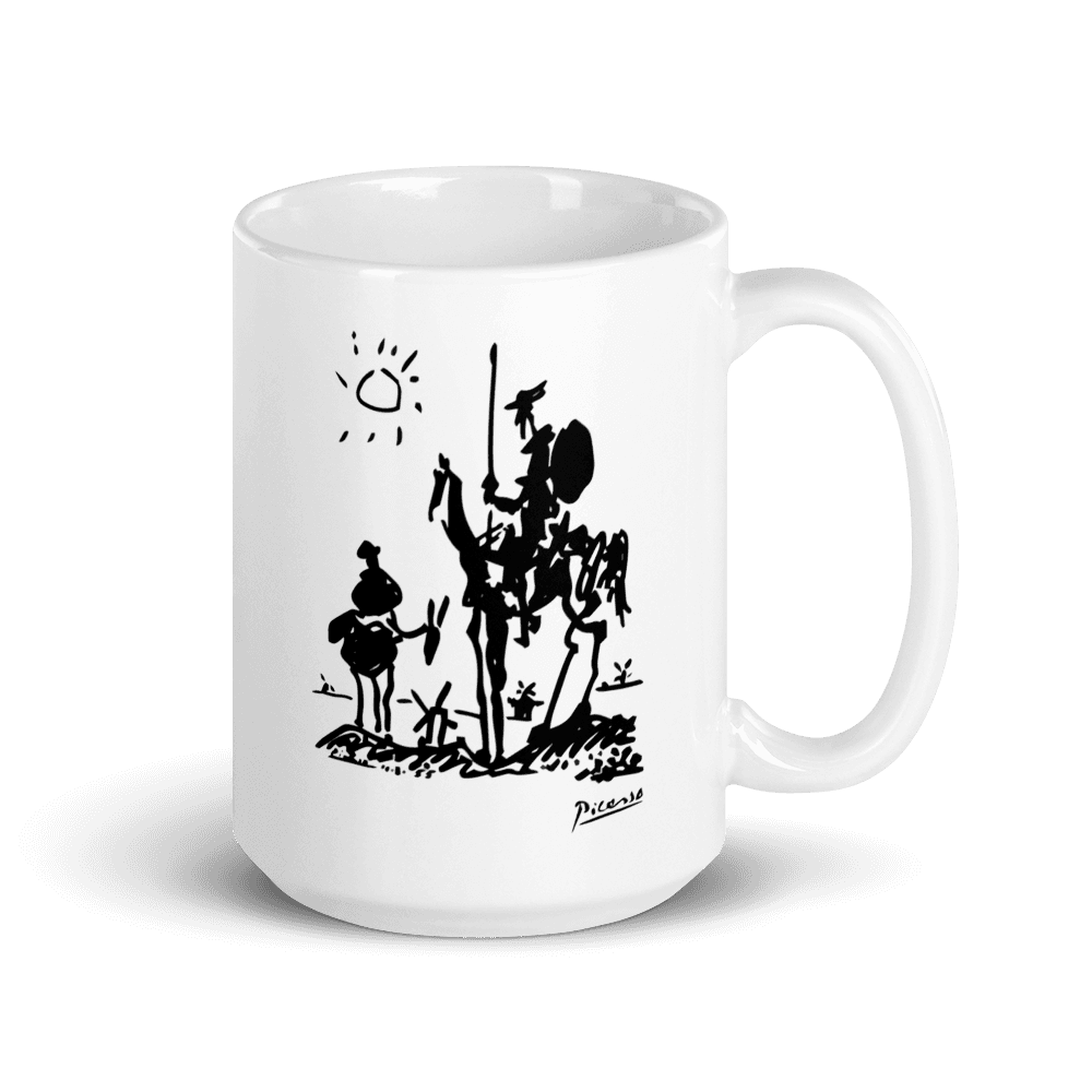 Pablo Picasso Don Quixote of La Mancha 1955 Artwork Mug