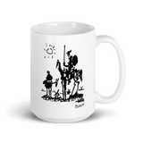 Pablo Picasso Don Quixote of La Mancha 1955 Artwork Mug