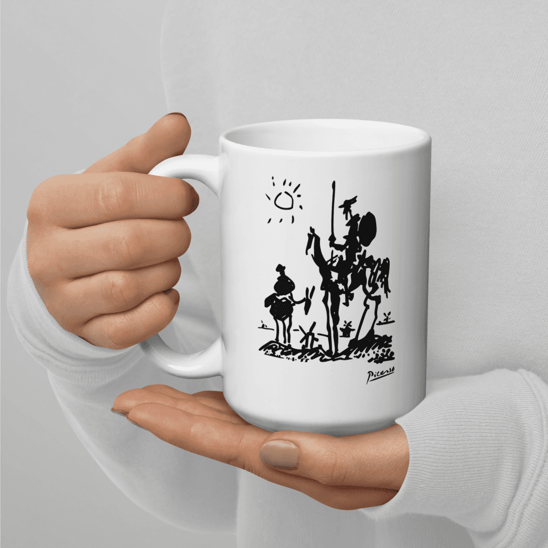 Pablo Picasso Don Quixote of La Mancha 1955 Artwork Mug