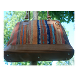 Kilim Leather Paco Bag