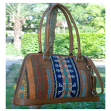 Kilim Leather Paprika Bag