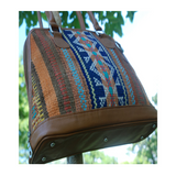 Kilim Leather Paprika Bag