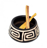 Ceramic Burner for Stick and Cone Incense - 4.5"