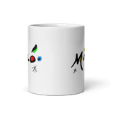 Joan Miro Colorful Signature Artwork Mug