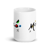 Joan Miro Colorful Signature Artwork Mug