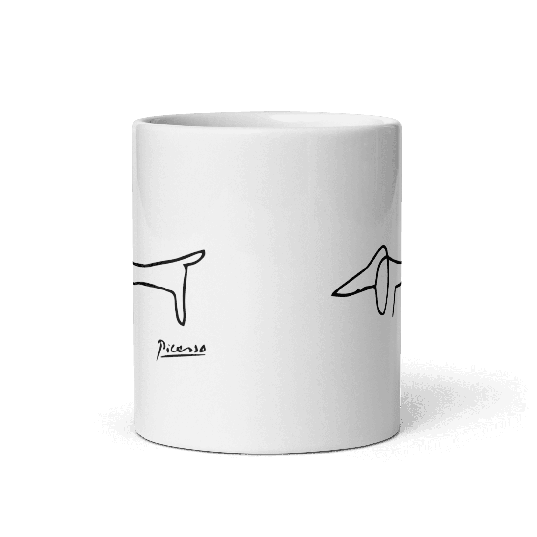 Pablo Picasso Dachshund Dog (Lump) Artwork Mug