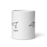 Pablo Picasso Dachshund Dog (Lump) Artwork Mug