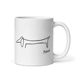 Pablo Picasso Dachshund Dog (Lump) Artwork Mug