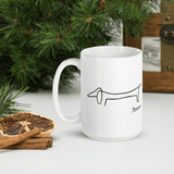 Pablo Picasso Dachshund Dog (Lump) Artwork Mug