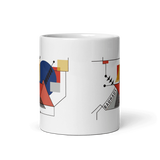 Walter Gropius Bauhaus Geometry Artwork Mug