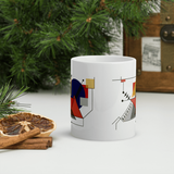 Walter Gropius Bauhaus Geometry Artwork Mug