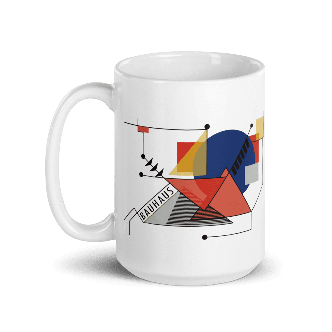 Walter Gropius Bauhaus Geometry Artwork Mug