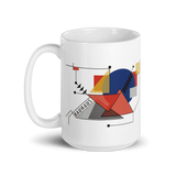 Walter Gropius Bauhaus Geometry Artwork Mug