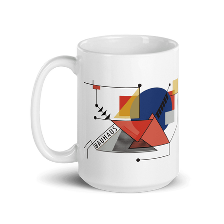 Walter Gropius Bauhaus Geometry Artwork Mug