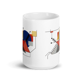 Walter Gropius Bauhaus Geometry Artwork Mug