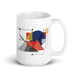 Walter Gropius Bauhaus Geometry Artwork Mug