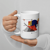 Walter Gropius Bauhaus Geometry Artwork Mug