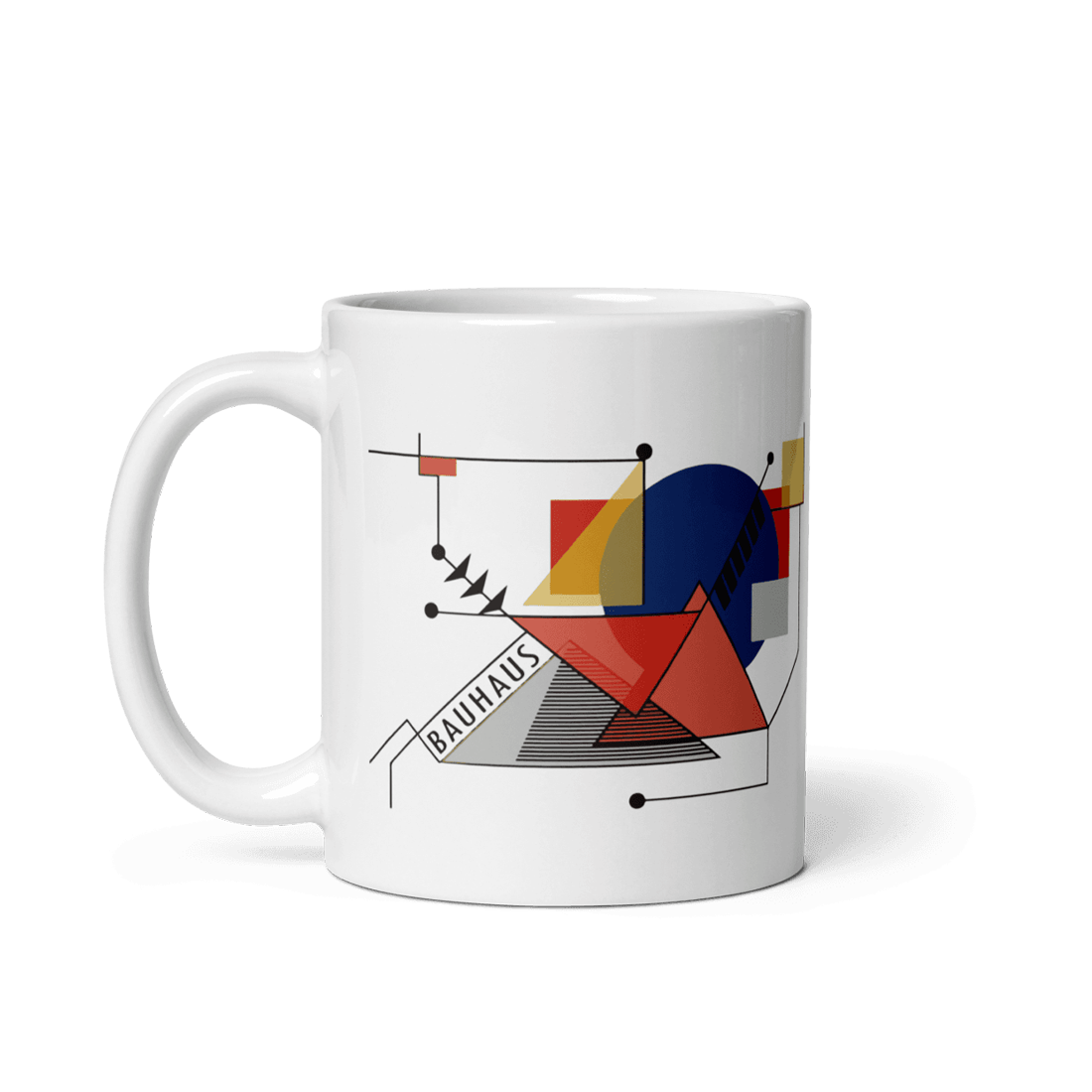 Walter Gropius Bauhaus Geometry Artwork Mug