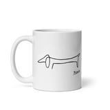 Pablo Picasso Dachshund Dog (Lump) Artwork Mug