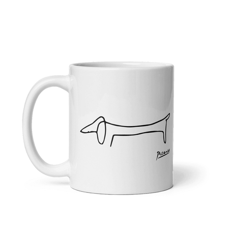 Pablo Picasso Dachshund Dog (Lump) Artwork Mug