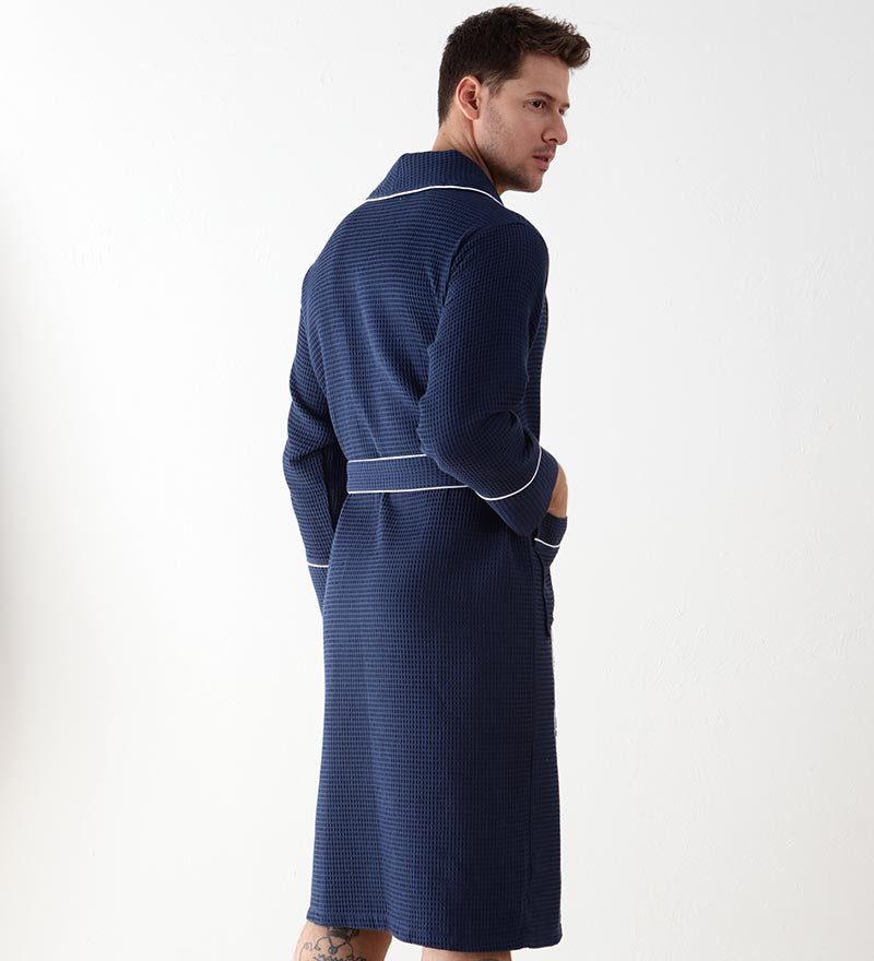 Men's Luxury Waffle Hotel Robe