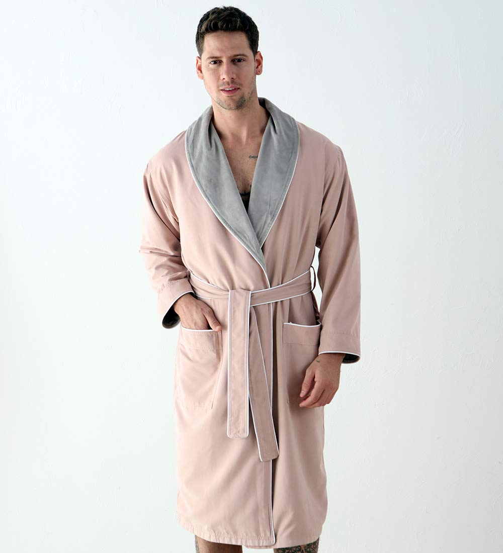 Men's Luxury Microfiber Spa Robe