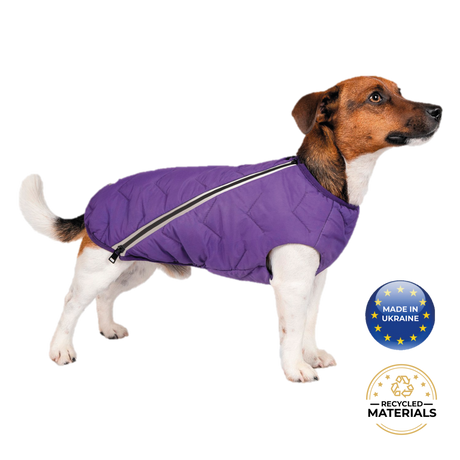 Sustainable Eco-Friendly Dog Jacket / Vest - Made in Ukraine