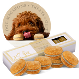 Dog Macarons (Count of 6 - window in packaging)