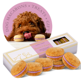 Dog Macarons (Count of 6 - window in packaging)