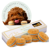 Dog Macarons (Count of 6 - window in packaging)