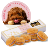 Dog Macarons (Count of 6 - window in packaging)