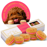 Dog Macarons (Count of 6 - window in packaging)