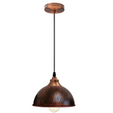 Industrial Ceiling Pendant Light Fitting Metal Dome Shape 21cm~1586