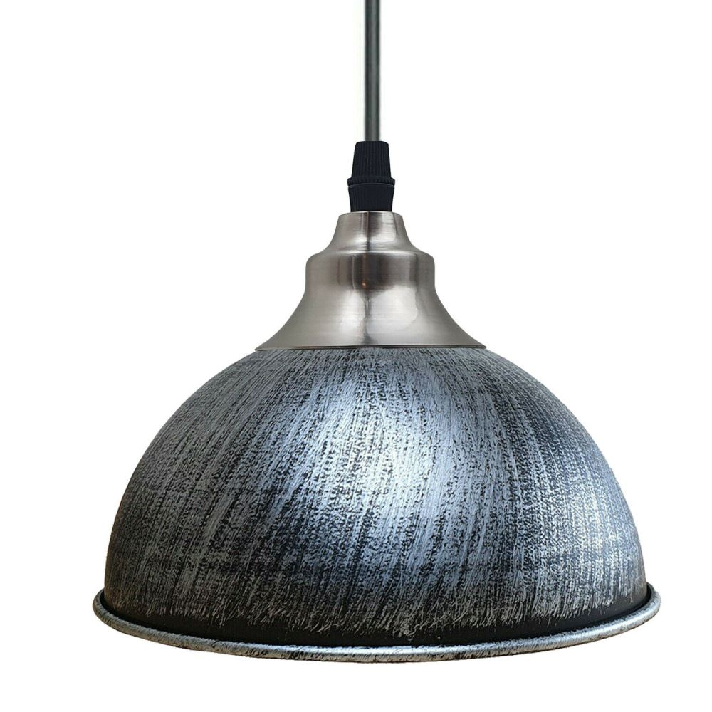 Industrial Ceiling Pendant Light Fitting Metal Dome Shape 21cm~1586