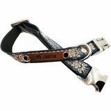 Handmade Designer Cotton Dog Collar for Small Breeds