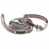 Designer Engraved Cotton Dog Collar No.19s