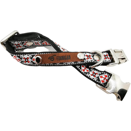 Designer Handmade Cotton Dog Collar No.12s