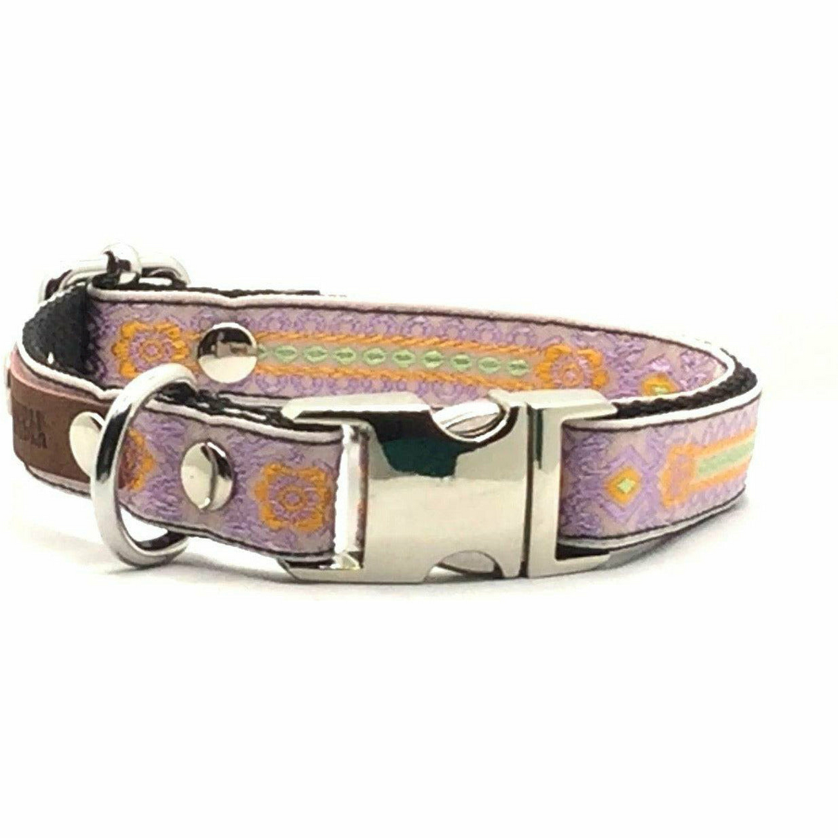 Designer Personalised Dog Collar for Small Dog Breeds