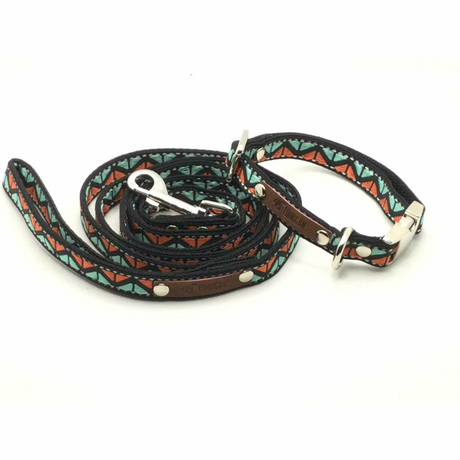 Designer Handmade Cotton Dog Collar