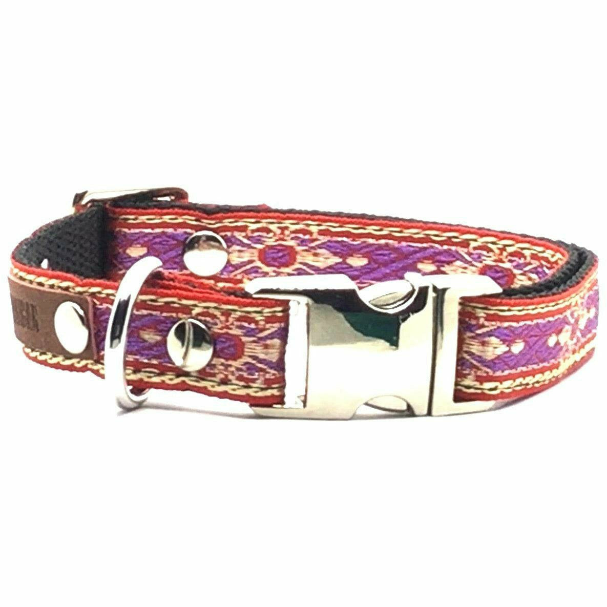 Designer Cotton Dog Collar for Small Dog Breeds