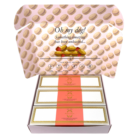 Dog Macaron Combo Gift Box (18 French Dog Macarons)