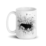 Banksy Wet Dog Splatter 2007 Street Art Mug