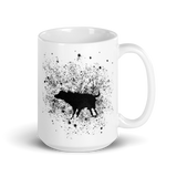 Banksy Wet Dog Splatter 2007 Street Art Mug